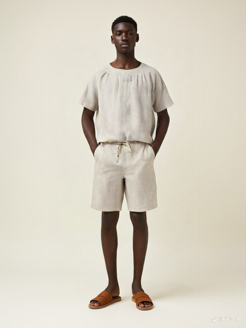 Casablanca - Linen Shorts