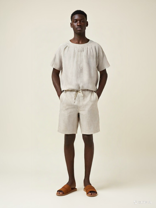 Casablanca - Linen Shorts