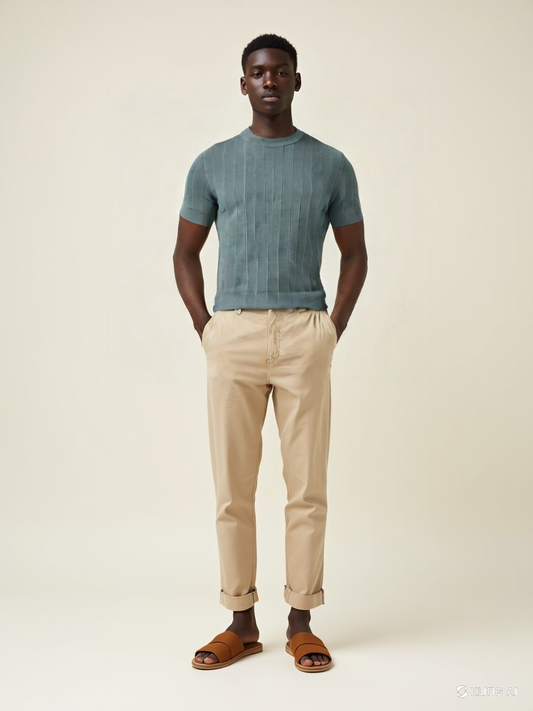 Cannes Ribbed T-Shirt